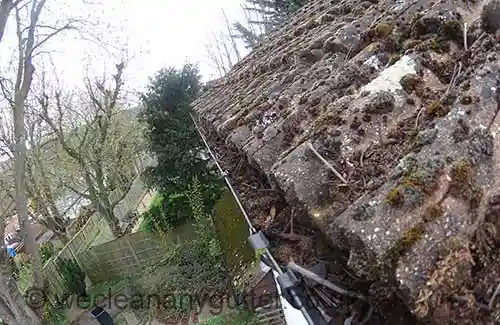 Aldershot blocked gutter