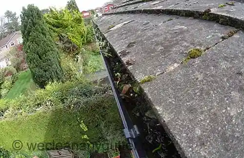 Balham blocked gutter